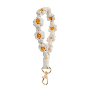 Boho Crochet Key Holder